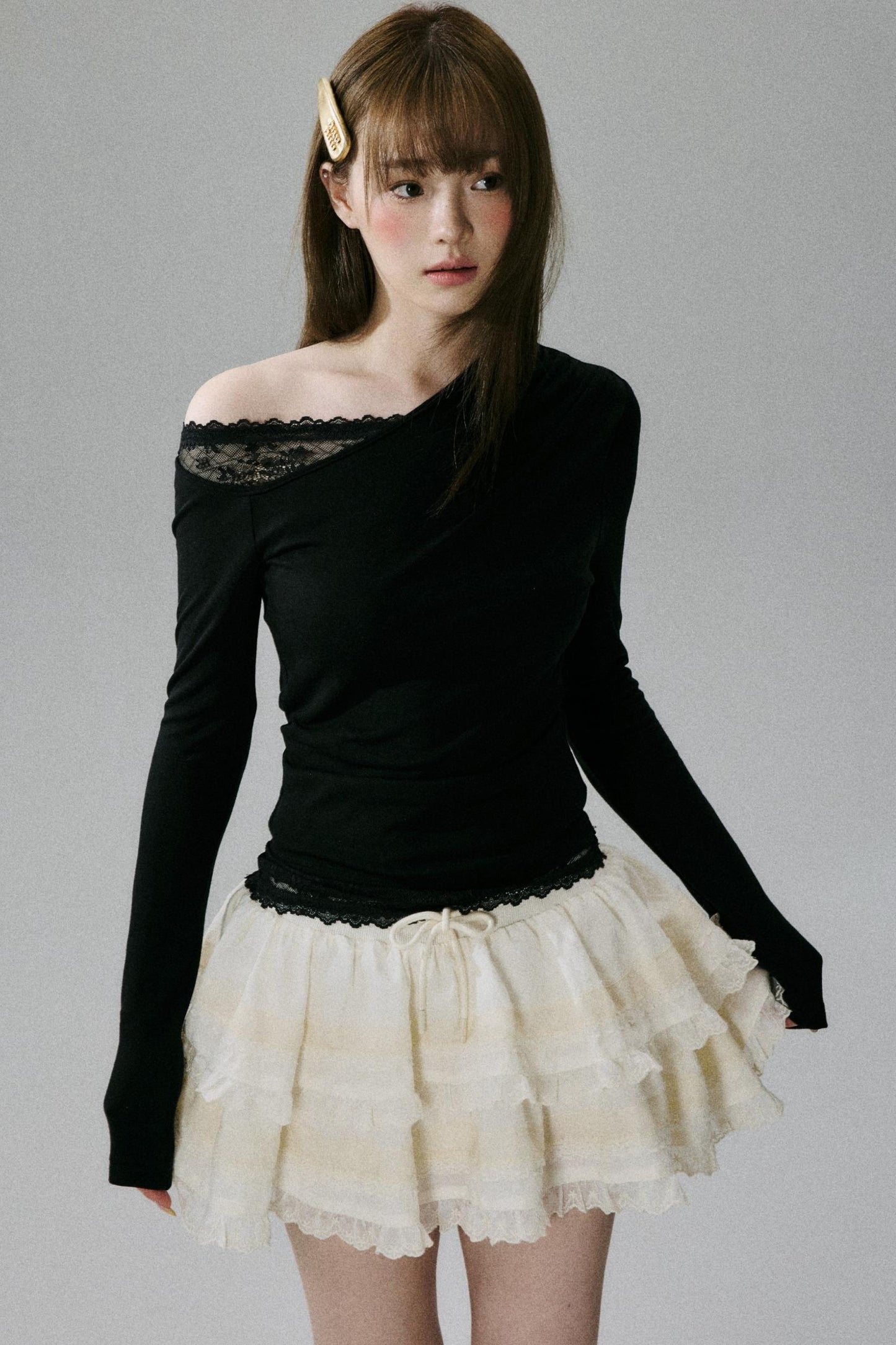 Elegant Sheer T-Shirt