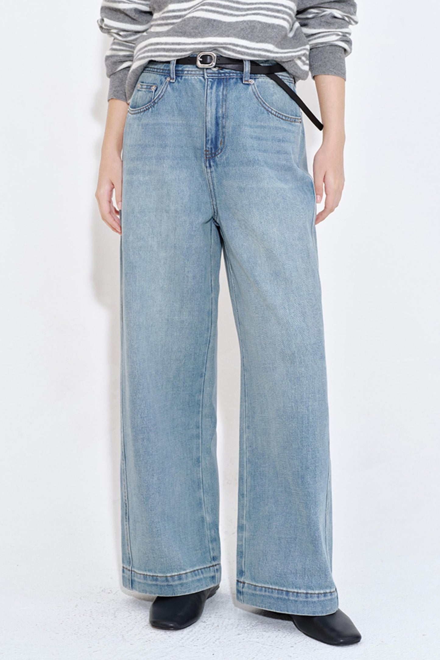 Cat Whisker Cropped Jeans