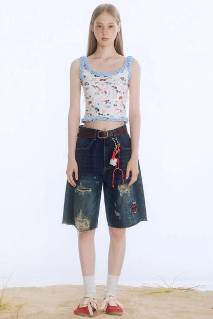 Vintage Denim Shorts