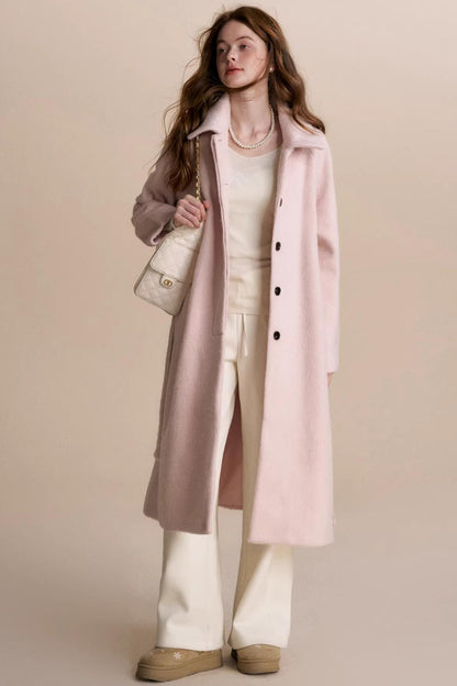 Romantic Lace Wool Pants