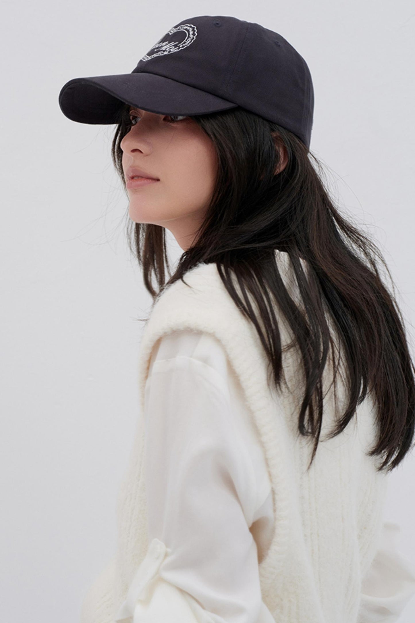 Fashionable Love Letter Embroidered Cap