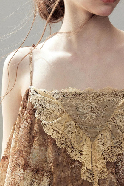 Evening Breeze Lace Top Set-Up