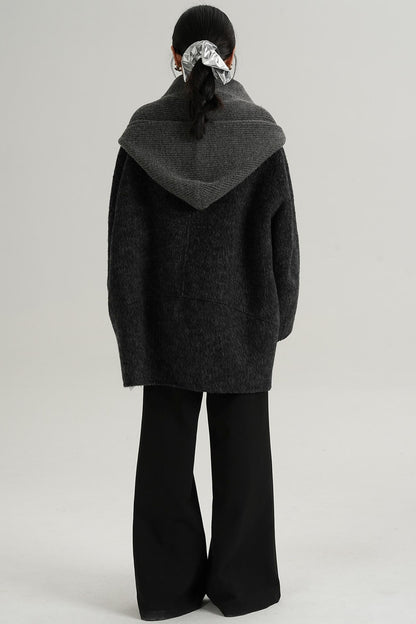 Temperament Woolen Coat