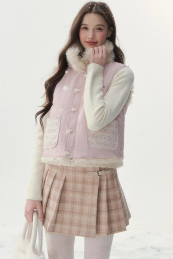 Sweet Berry Reversible Vest