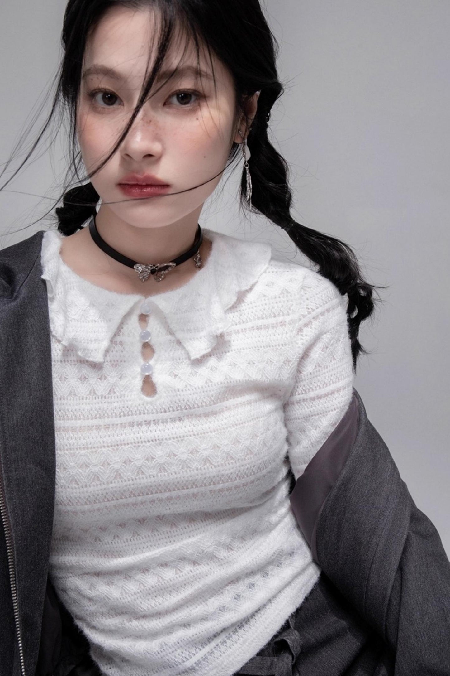 Lotus Leaf Collar Base Layer Top