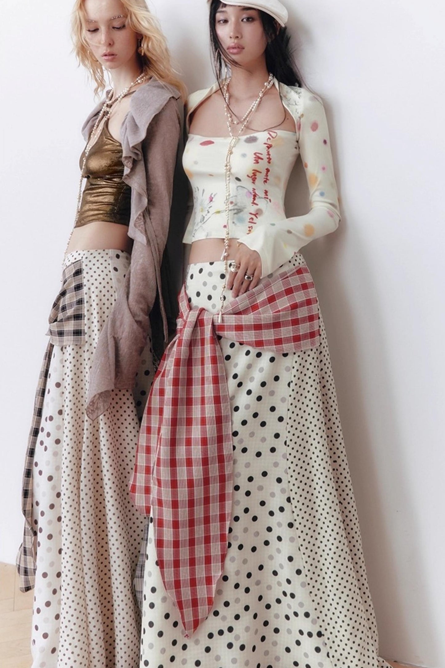 Blue Dot Long-Sleeved Shirt