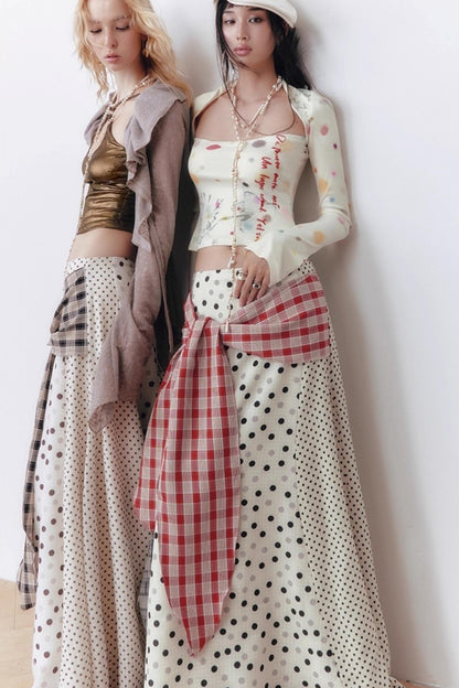 Blue Dot Long-Sleeved Shirt