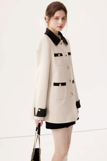 Elegant Color-Block Jacket
