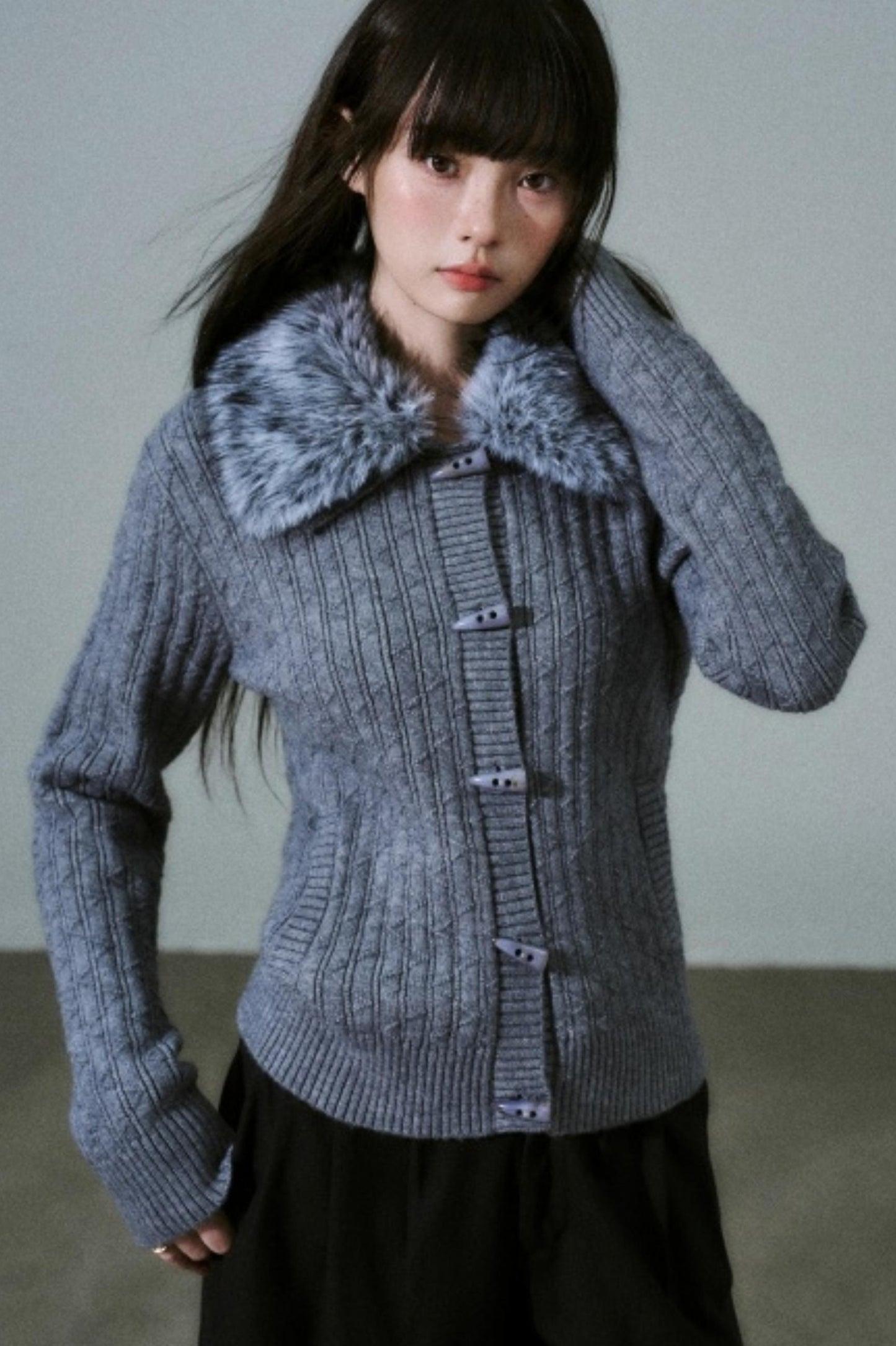 Lost Forest Fur Collar Jacket