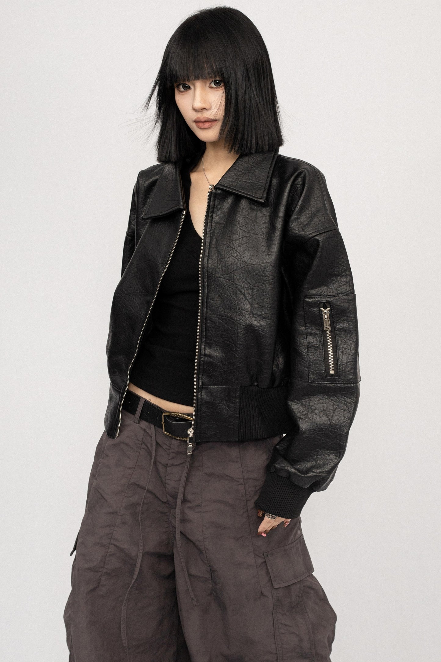 American Spice Girl Leather Jacket