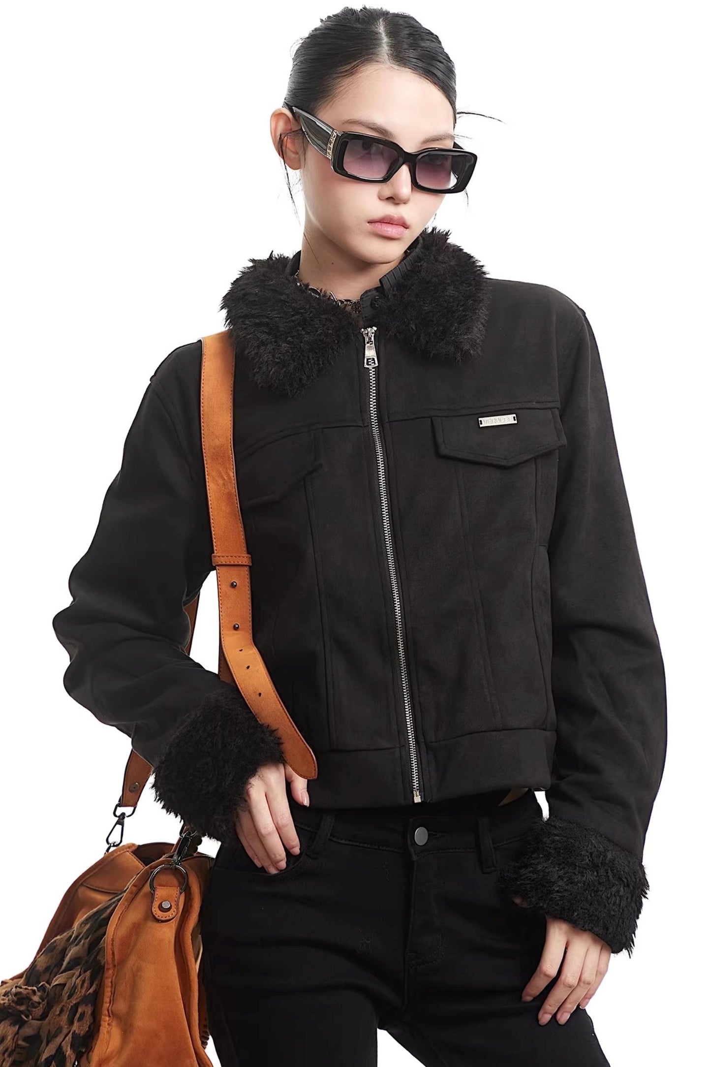 Autumn Black Elegant Jacket