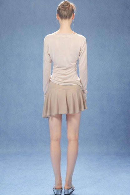 Irregular Moon Skirt