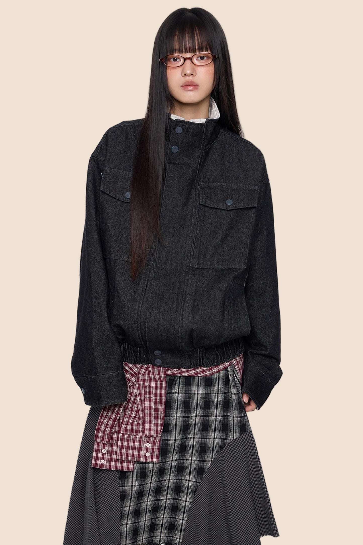 Autumn Vintage Denim Jacket