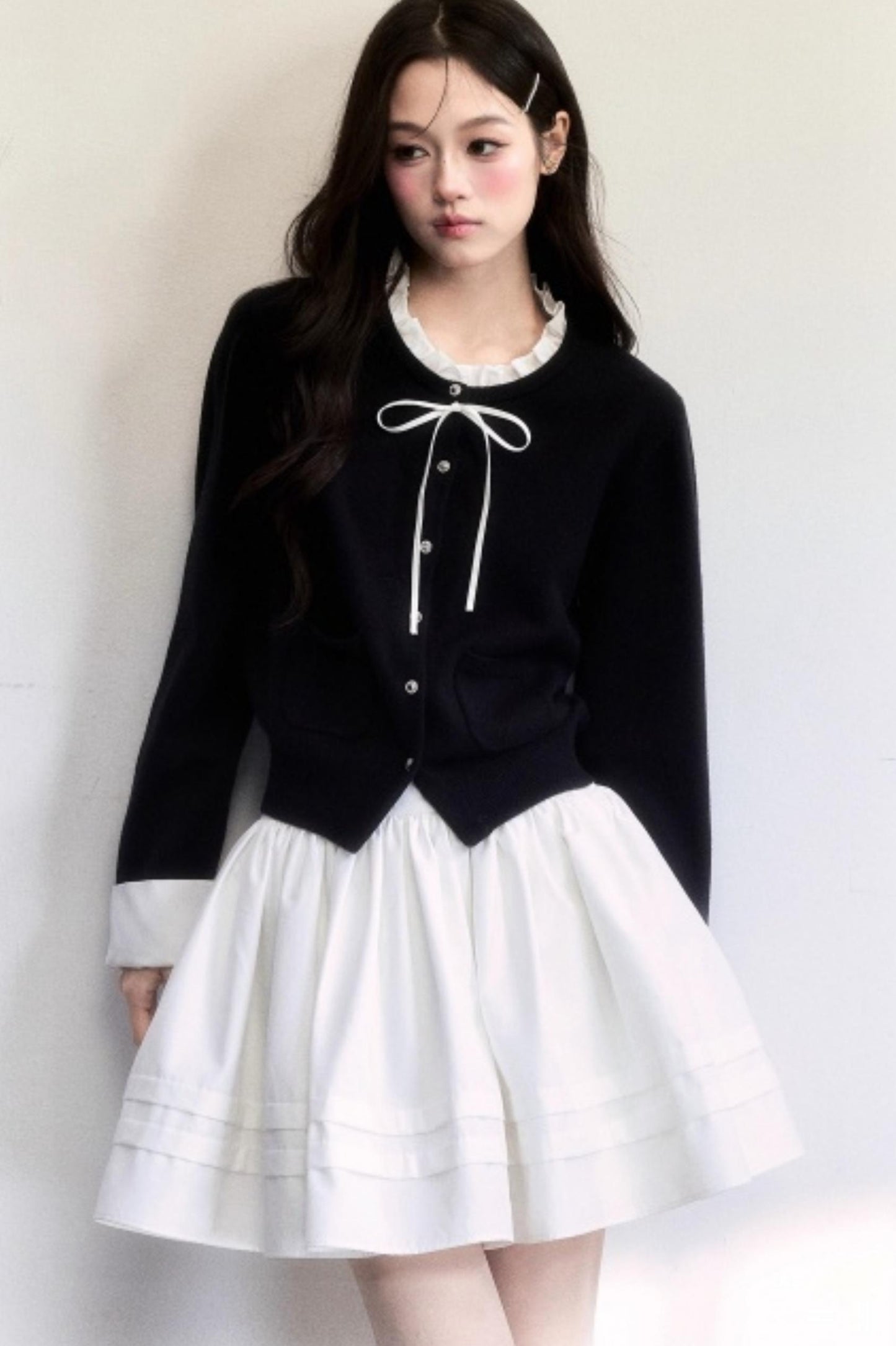 Sweetheart Ballet Cardigan Set-Up