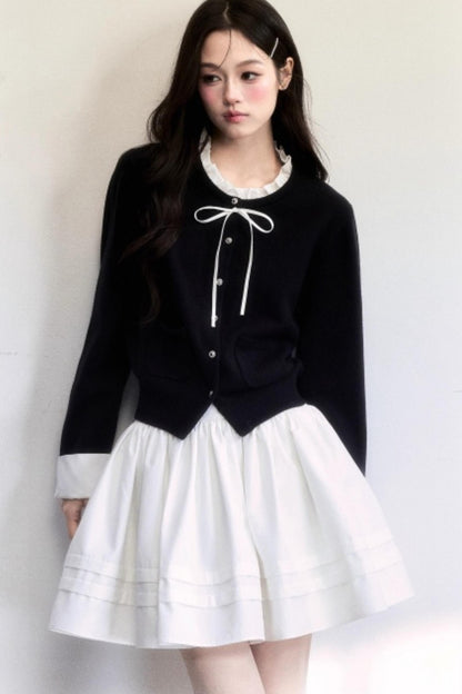 Sweetheart Ballet Cardigan Set-Up