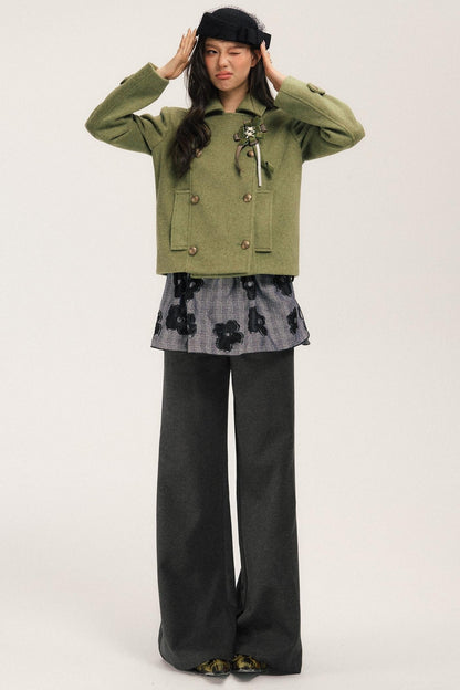 Versatile Lace-up Waist Skirt