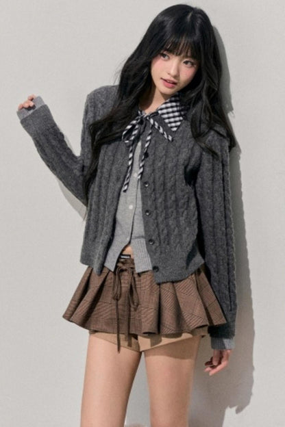 Twilight Twist Knit Cardigan
