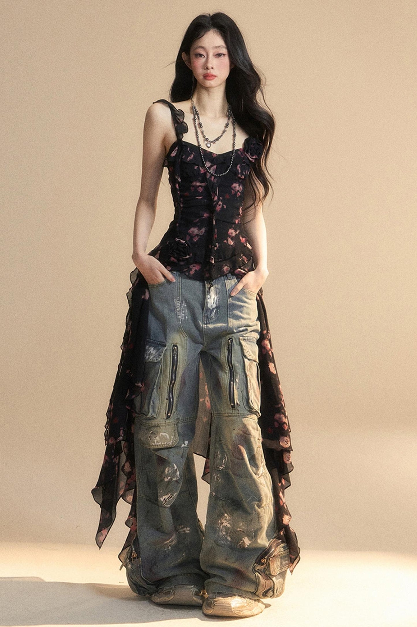 Wildflower Chiffon Top