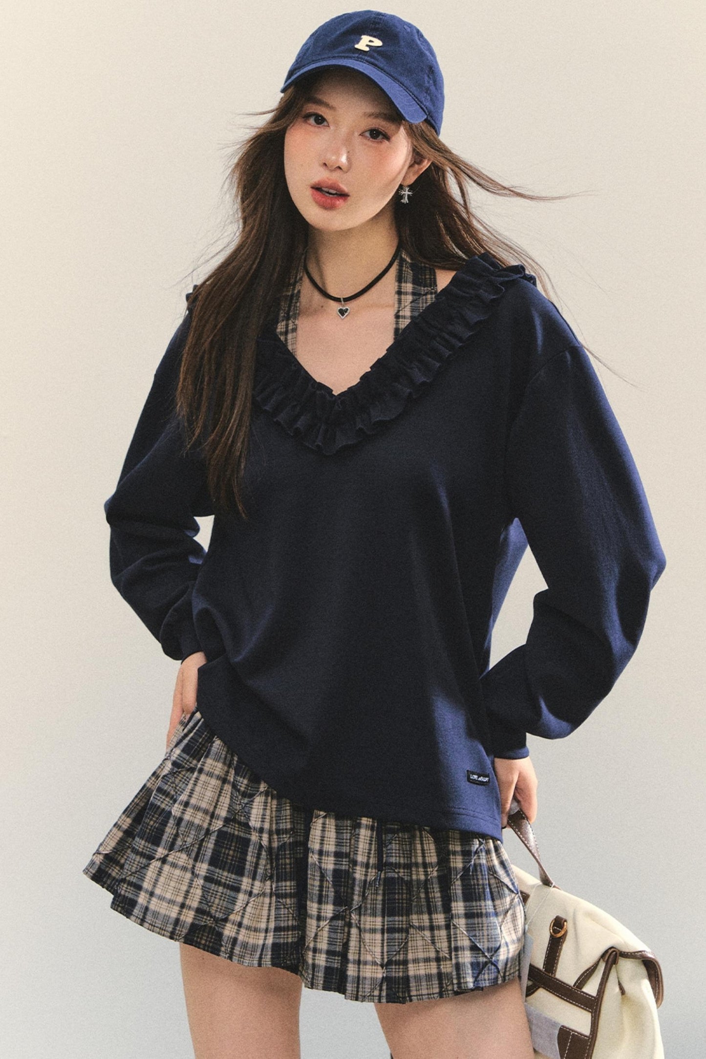 Plaid Two-Piece Set-Up