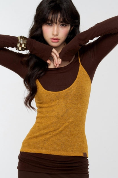 Gingerbread Contrast Top Set-Up