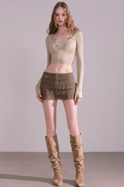 Slim Long-Sleeved Top