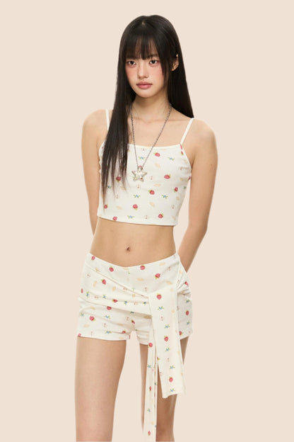 Summer Chic Camisole & Shorts Set-Up