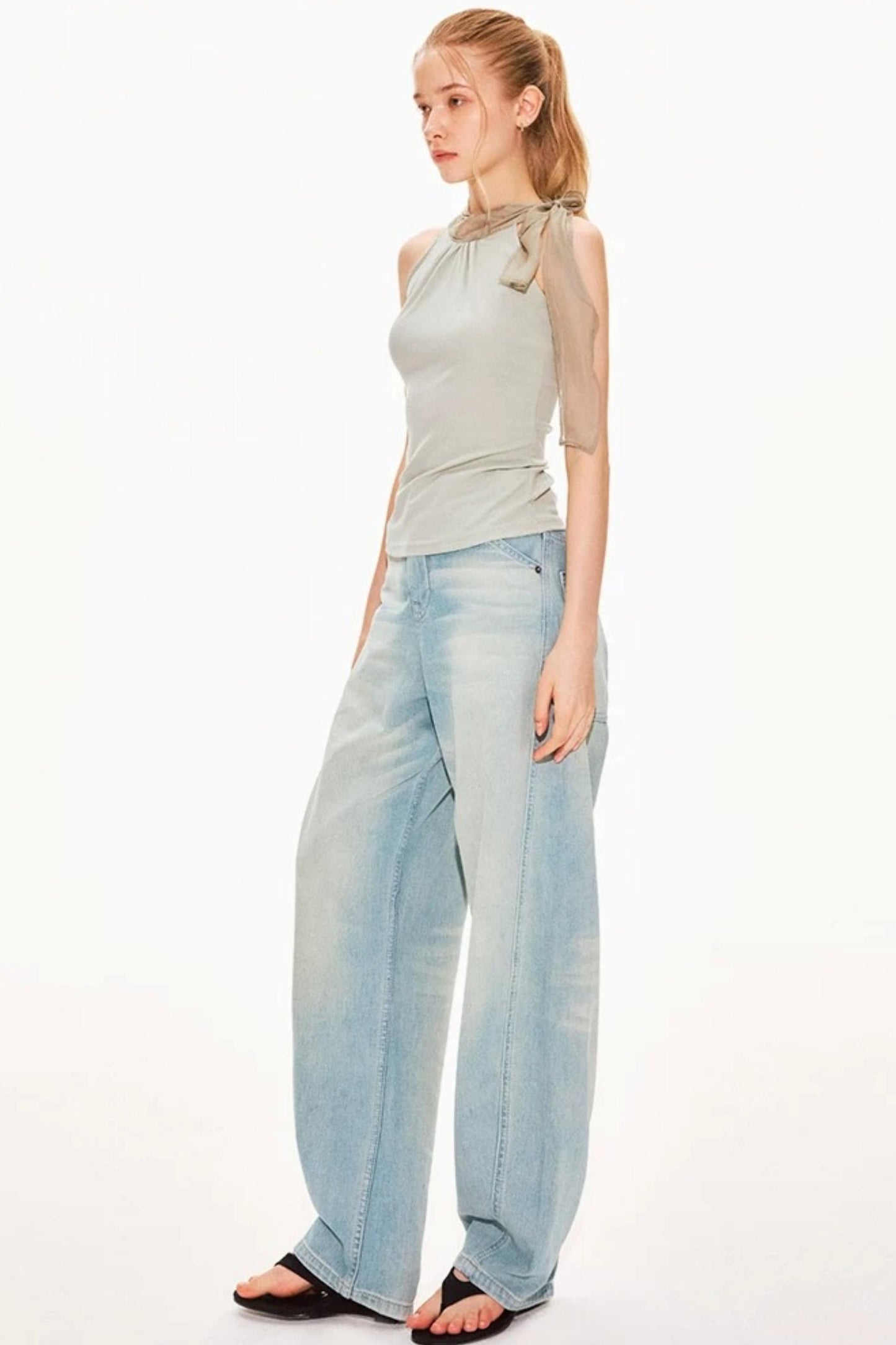 Lyocell Silk Halter Top