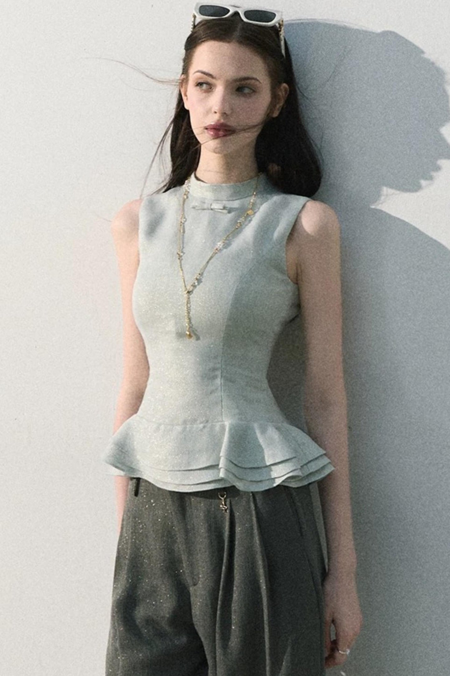 Lyocell Gilded Linen Camisole