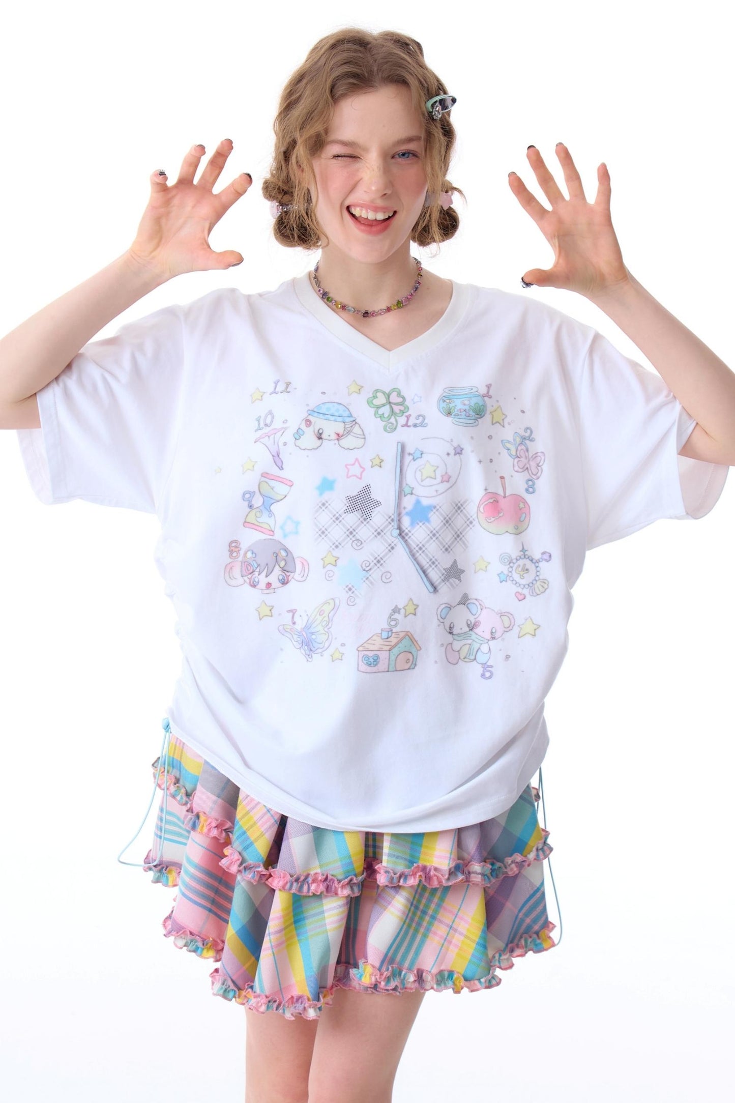 Loose Fit Art Print T-Shirt