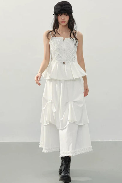 Moonlight Ruffled Camisole Top