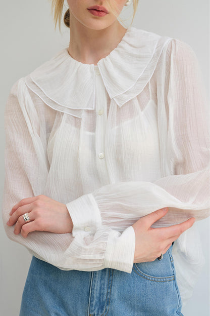 Balanced Drape Classic Shape Shirt