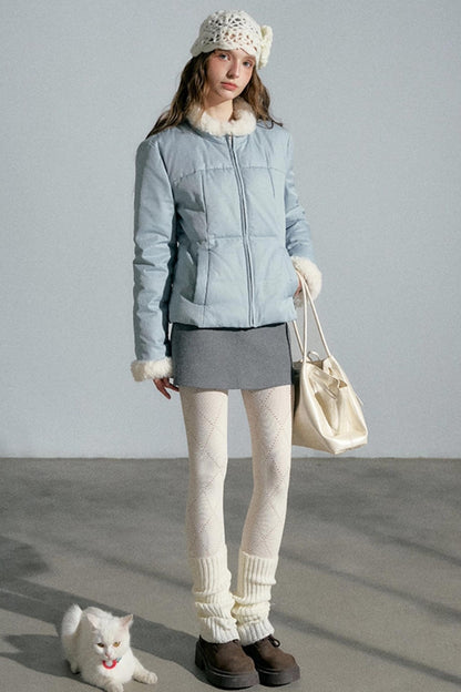 Stand-Up Collar Warm Jacket