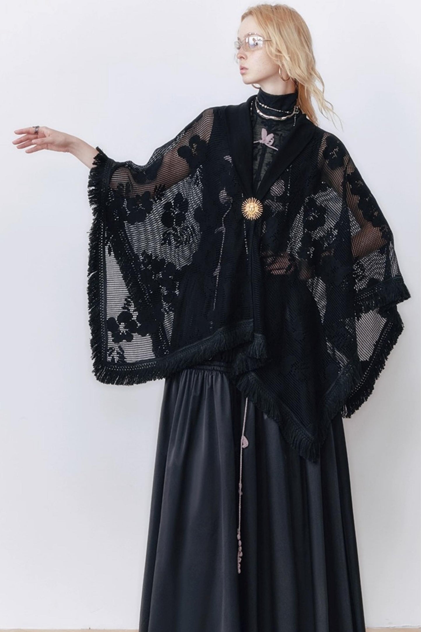 Celestial Fringe Cape