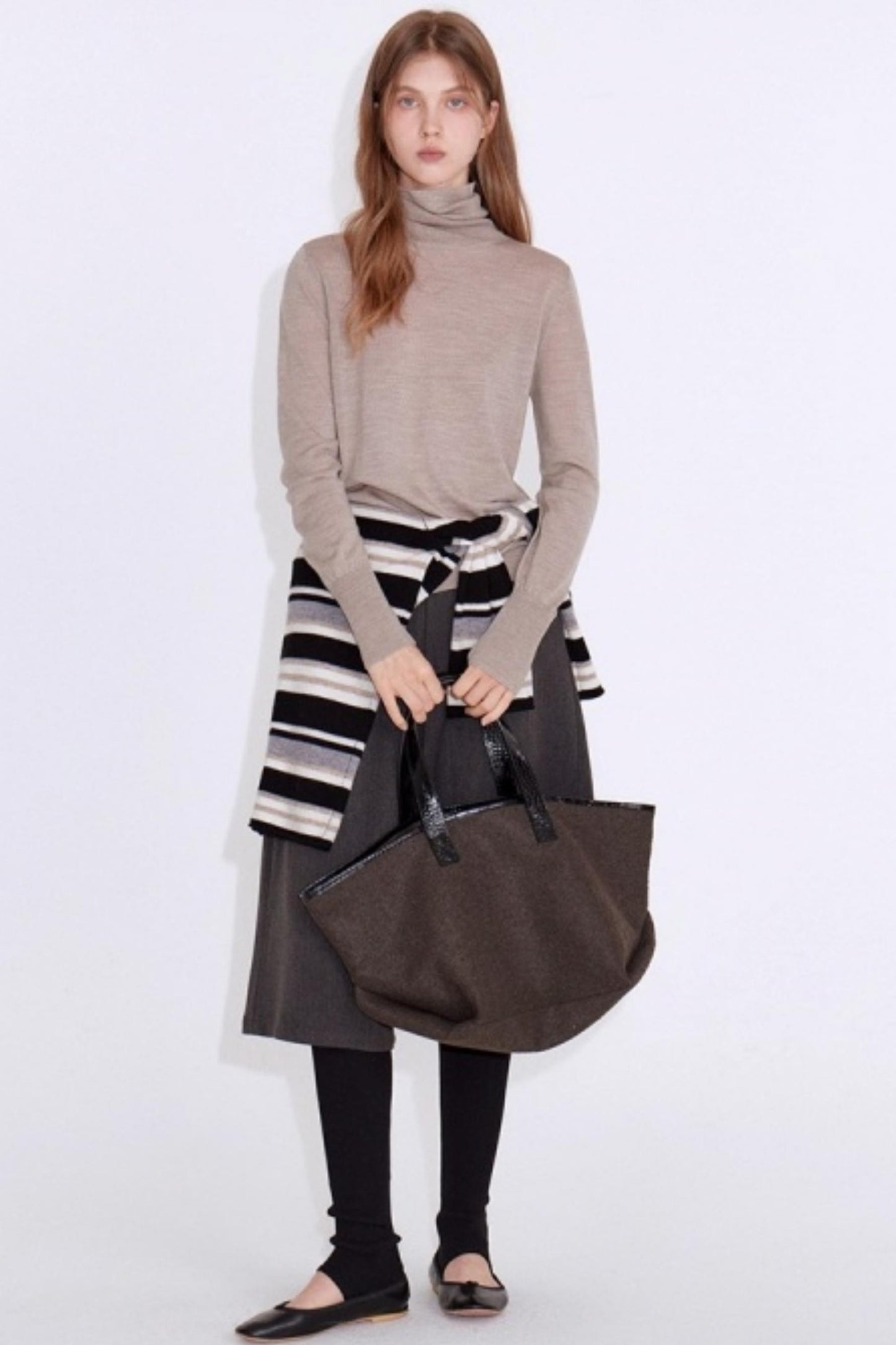 Luxury Wool Turtleneck Sweater