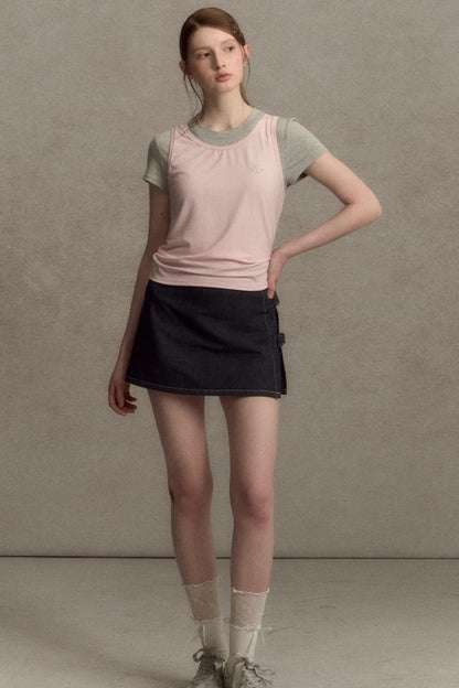 Slim Fit Two-Piece Tee