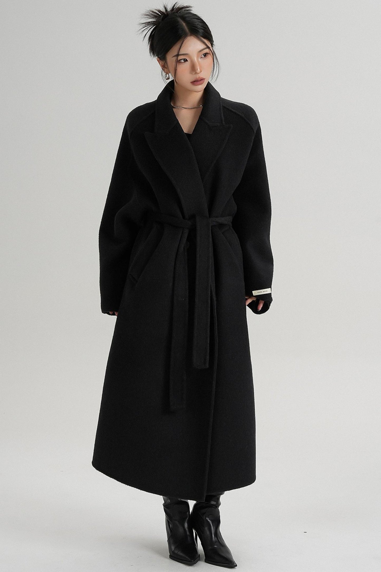 Minimalist Wool Long Jacket
