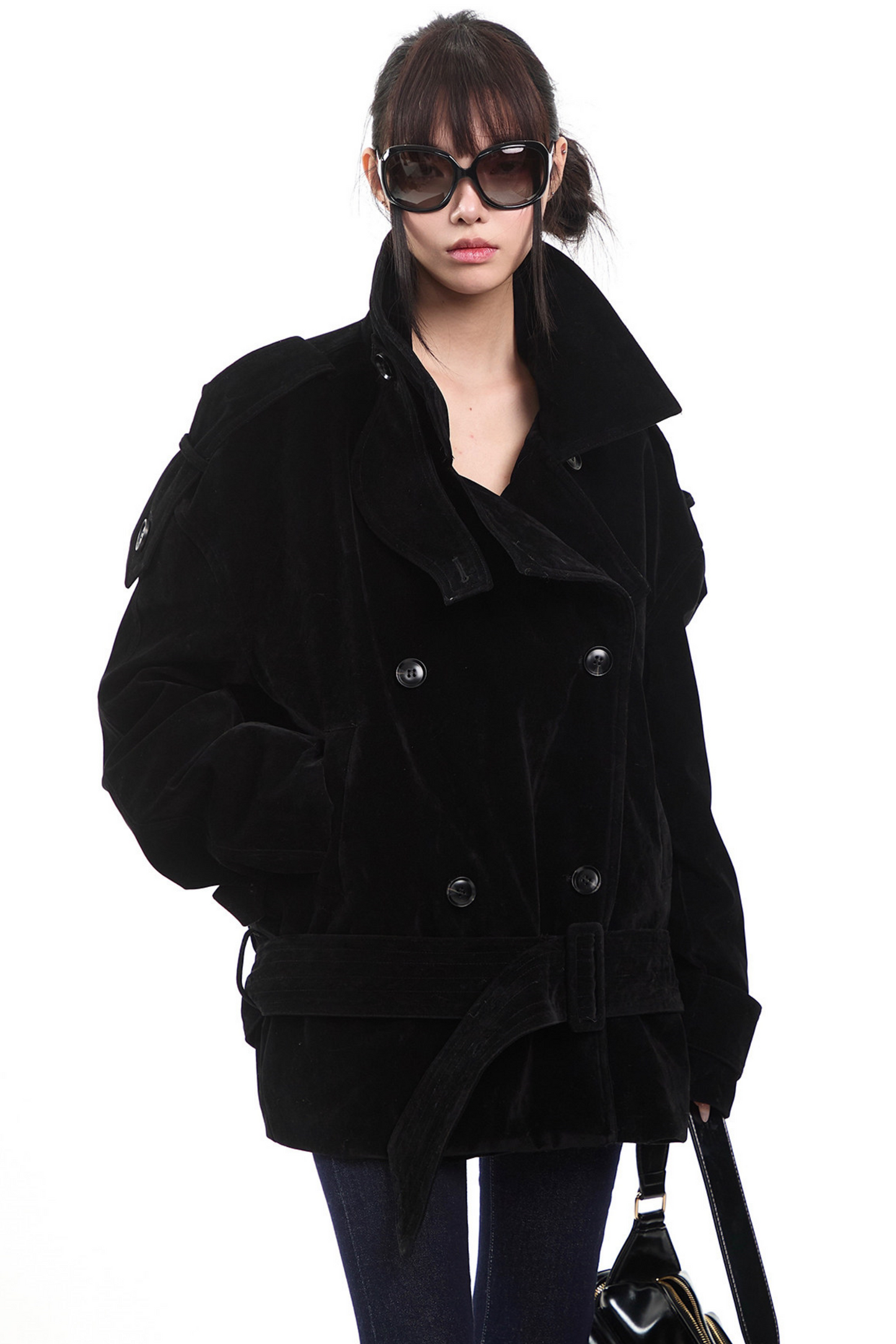 Retro Double-Breasted Cotton Jacket