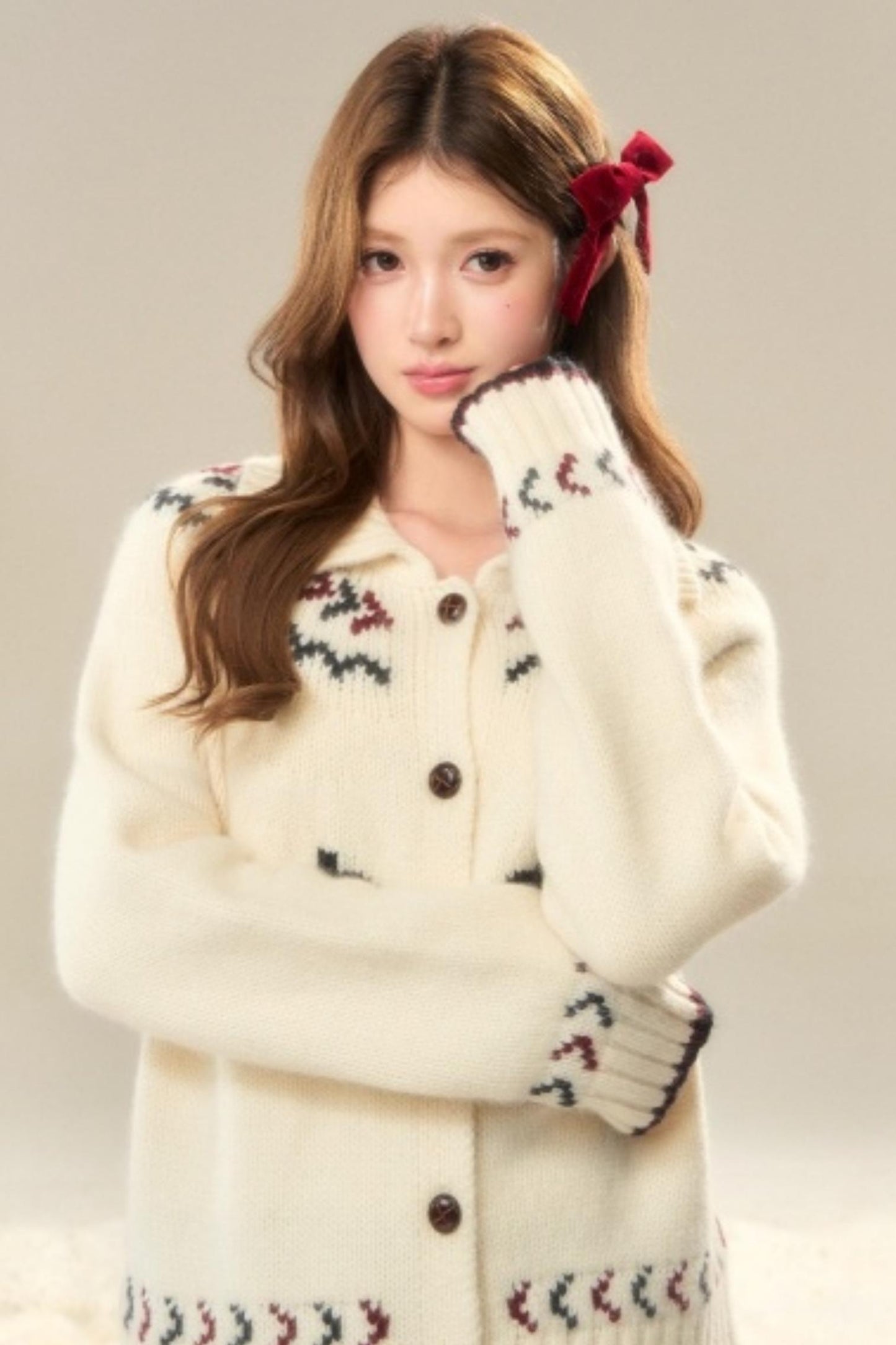 Christmas Fair Isle Cardigan