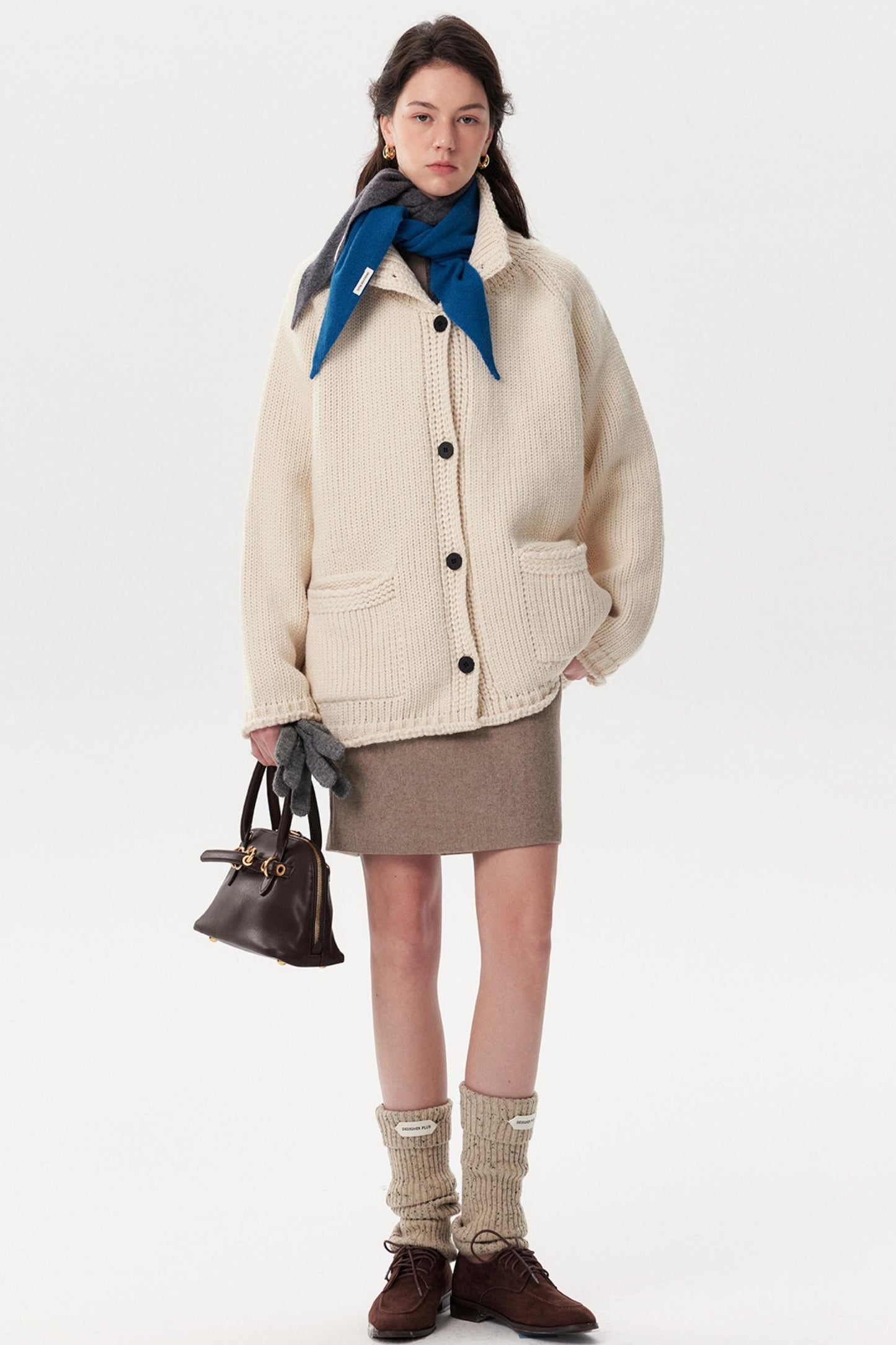 Scandinavian Retro Knit Jacket