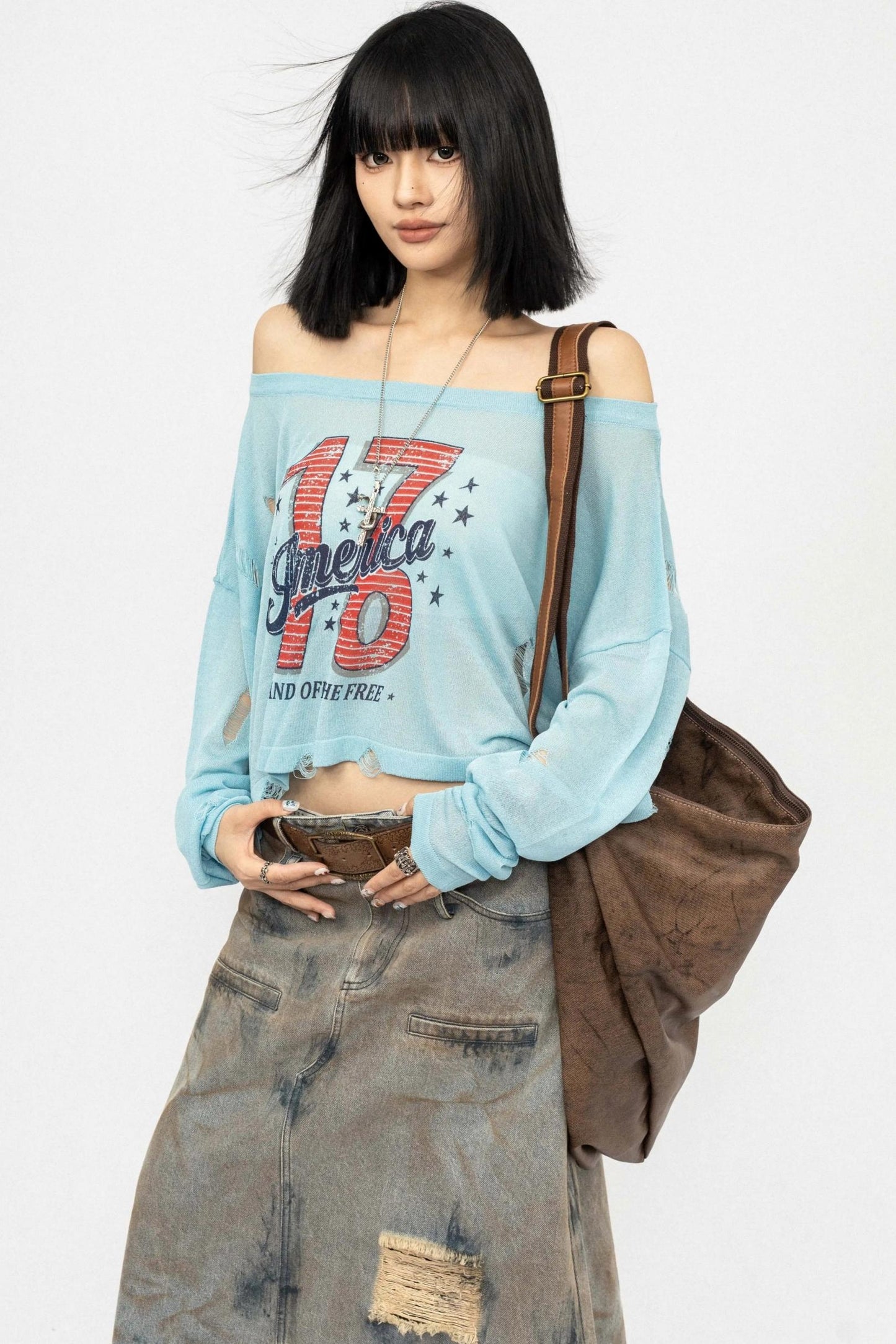 Shoulder Spice Long Sleeve Top