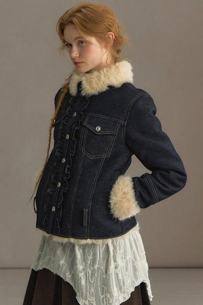 Winter Lace Fleece Jacket