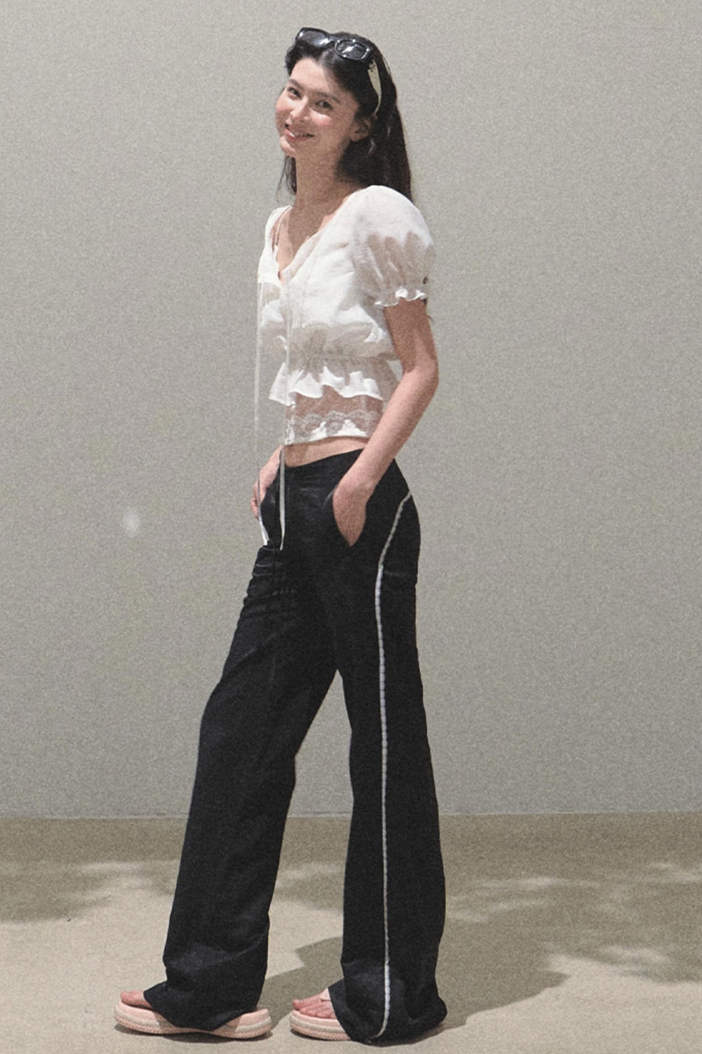 Windfold Bubble Sleeve Shirt