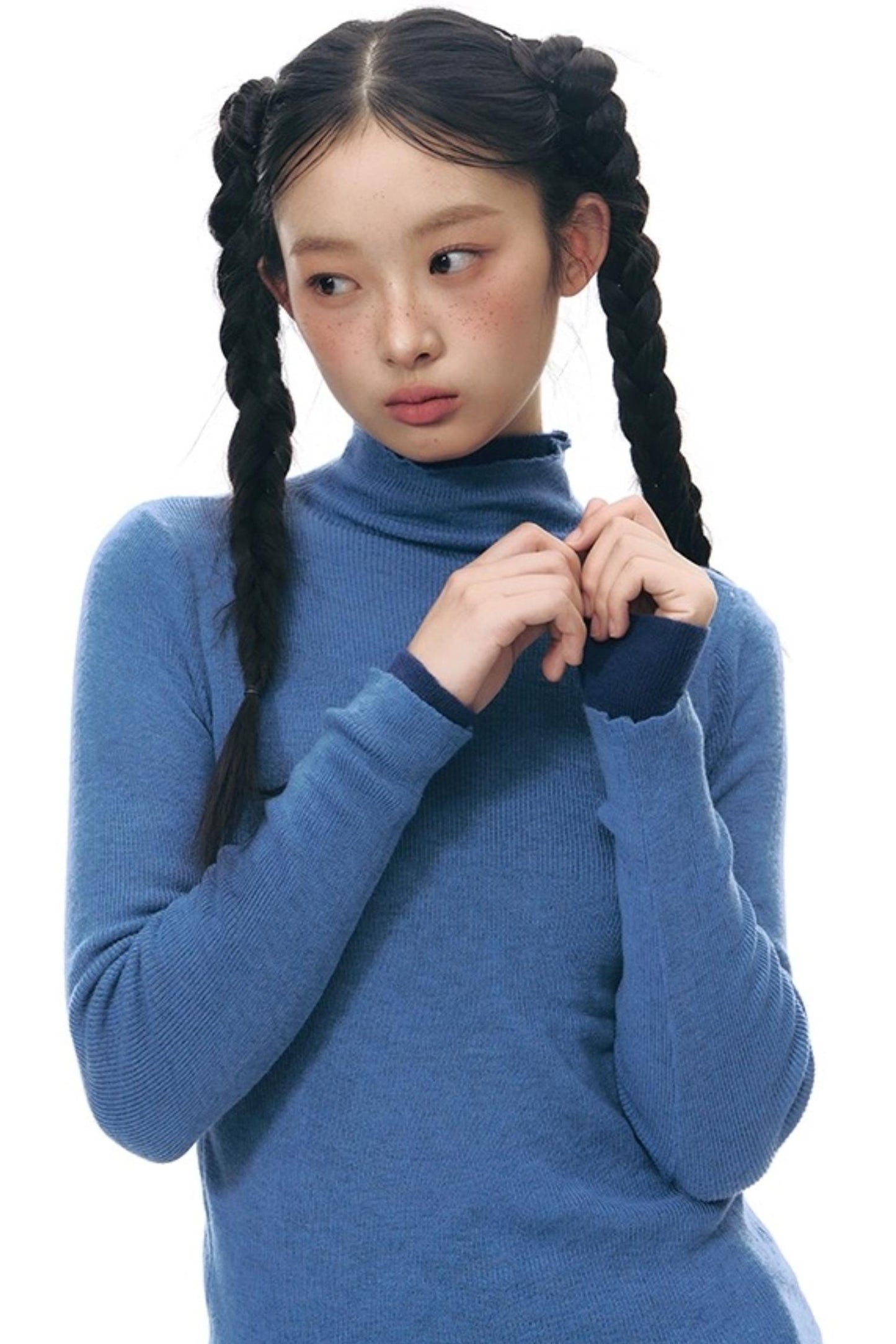 Solid Color Knitted Top