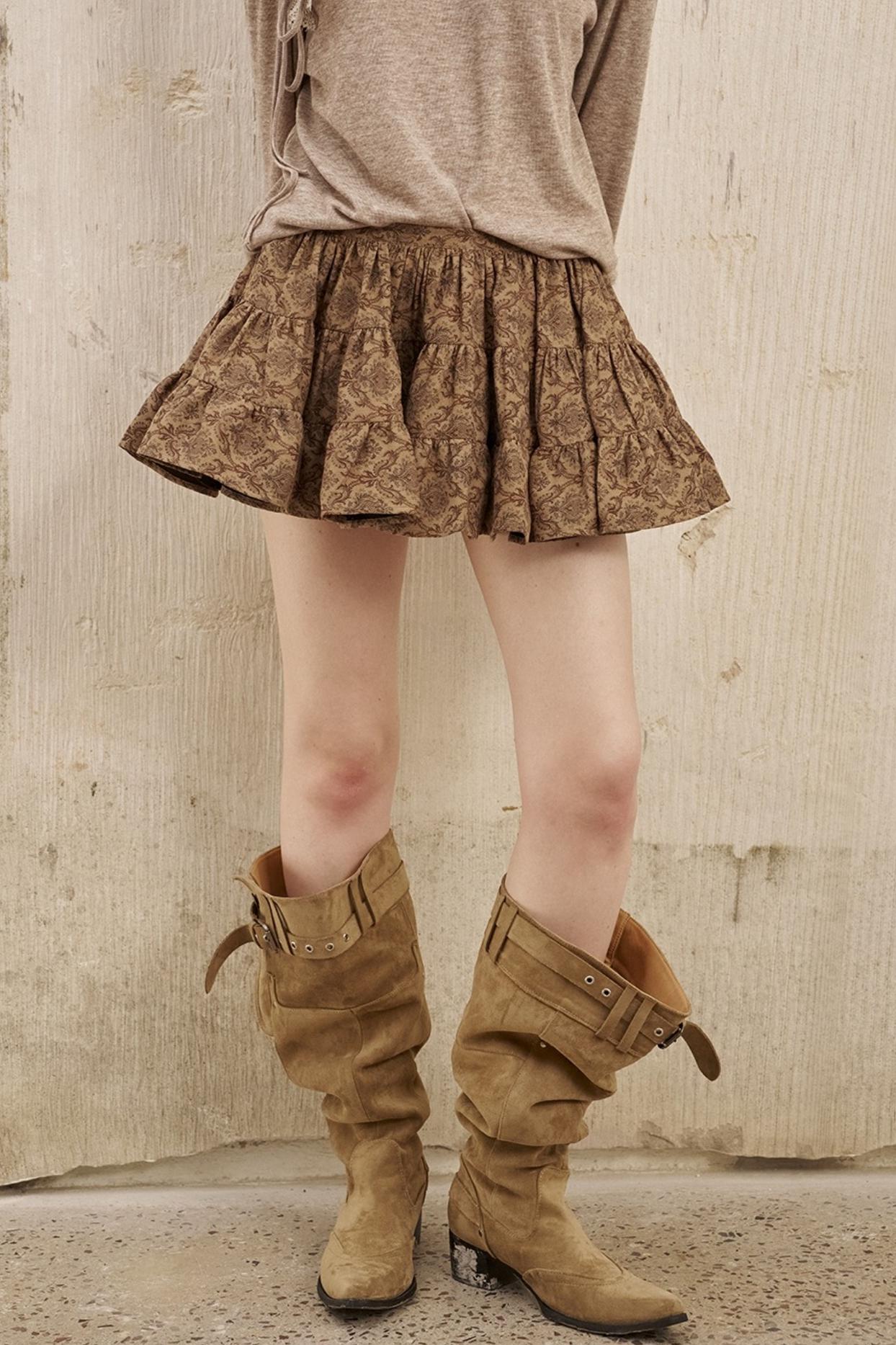 Jupe gonflée vintage Wave