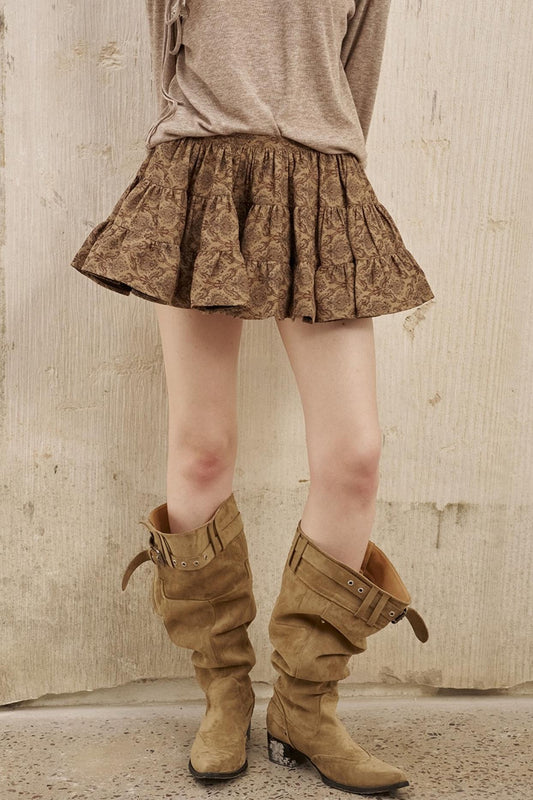 Wave Vintage Puffy Skirt