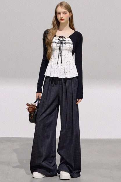 French Polka Dot Top Set-Up