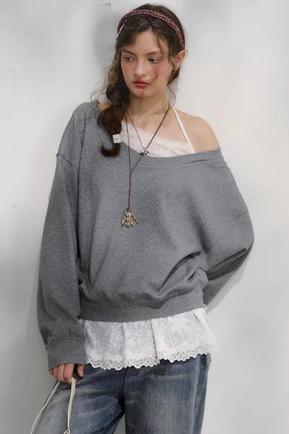 Floral Pleats Off-Shoulder Top