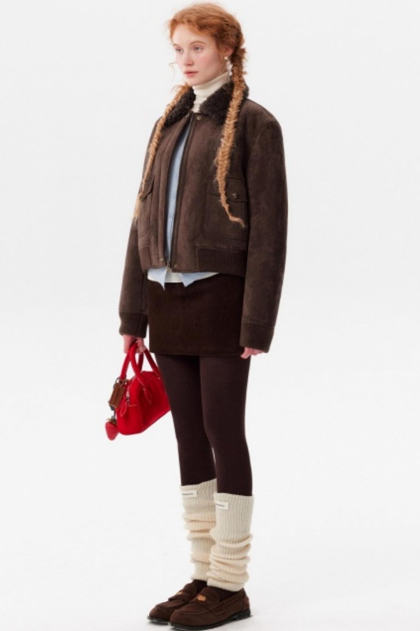 Retro Suede Wool Jacket