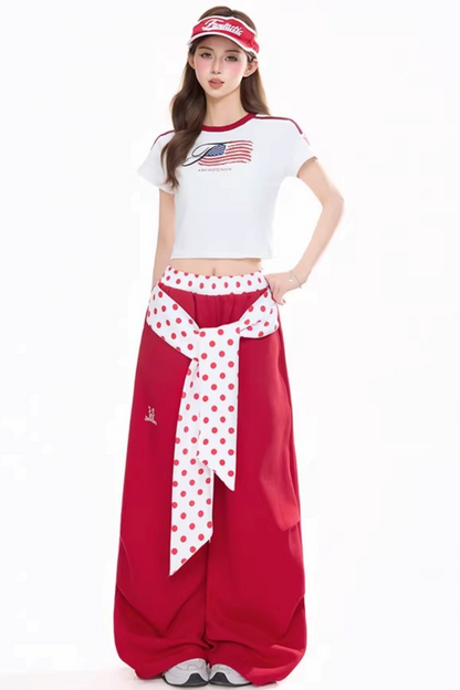 Retro Color-Blocking Top