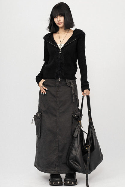 American Vintage Cargo Skirt